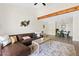 Spacious living room with a comfortable sectional sofa and access to a dining area at 7350 N Via Paseo Del Sur -- # P202, Scottsdale, AZ 85258