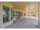 Covered patio with access to backyard at 17903 W Solano Dr, Litchfield Park, AZ 85340