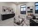 Gathering room features a wet bar and comfortable seating area at 8332 E Sand Flower Dr # 20, Scottsdale, AZ 85266