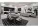Bright dining area features a large wooden table and plenty of seating for guests at 8332 E Sand Flower Dr # 20, Scottsdale, AZ 85266