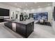Open kitchen with large island and breakfast bar, perfect for entertaining at 8332 E Sand Flower Dr # 20, Scottsdale, AZ 85266