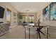 Spacious living room with large windows and modern decor at 2989 N 44Th St # 3036, Phoenix, AZ 85018