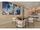 Bright dining area with round table and stylish chairs at 2989 N 44Th St # 3036, Phoenix, AZ 85018