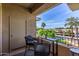Private balcony with seating area and scenic views at 2989 N 44Th St # 3036, Phoenix, AZ 85018
