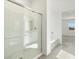 Modern bathroom with a large shower and bathtub at 37287 W Patterson St, Maricopa, AZ 85138