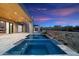 Relaxing pool and spa area with a covered patio, perfect for entertaining at 10249 E Joy Ranch Rd, Scottsdale, AZ 85262