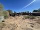 Large backyard with a mostly dirt landscape at 5036 S 36Th Ave, Phoenix, AZ 85041