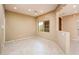 Spacious dining area with tile flooring and large window at 13747 W Nogales Dr, Sun City West, AZ 85375