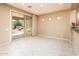 Spacious dining area with sliding door to backyard at 13747 W Nogales Dr, Sun City West, AZ 85375