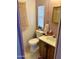 Small bathroom with toilet and sink at 4065 E University Dr # 462, Mesa, AZ 85205