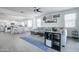 Open concept living and kitchen area with modern finishes at 19731 N Ben Ct, Maricopa, AZ 85138