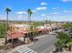 Aerial view of shopping center with ample parking at 16844 E Ave Of The Fountains -- # 202, Fountain Hills, AZ 85268