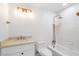 Clean bathroom featuring a bathtub and updated vanity at 16844 E Ave Of The Fountains -- # 202, Fountain Hills, AZ 85268