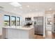 Modern kitchen with white cabinets and stainless steel appliances at 16844 E Ave Of The Fountains -- # 202, Fountain Hills, AZ 85268