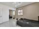 Bedroom with mirrored closet and marble tile floors at 131 W Tulsa St, Chandler, AZ 85225