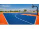 Outdoor basketball court with two hoops at 4809 E Fire Opal Ln, San Tan Valley, AZ 85143