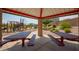 Covered picnic area with tables and benches, near playground at 4809 E Fire Opal Ln, San Tan Valley, AZ 85143