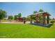 Playground with a covered picnic area nearby at 4809 E Fire Opal Ln, San Tan Valley, AZ 85143