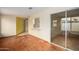 Sunroom with terracotta tile floor and sliding glass door at 13671 N 111Th Ave, Sun City, AZ 85351