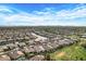 Aerial view of community and lake at 41650 W Harvest Moon Dr, Maricopa, AZ 85138
