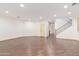 Finished basement offers additional living space with hardwood floors at 31811 N 16Th Ave, Phoenix, AZ 85085