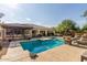 Inviting pool with spacious patio and landscape at 31811 N 16Th Ave, Phoenix, AZ 85085
