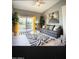 Bright living room with zebra rug and balcony access at 7101 W Beardsley Rd # 452, Glendale, AZ 85308