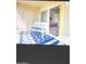 Private patio with seating area and outdoor rug at 7101 W Beardsley Rd # 452, Glendale, AZ 85308