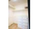 Spacious closet with built-in shelving and dresser at 7101 W Beardsley Rd # 452, Glendale, AZ 85308