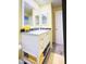 Bathroom with double vanity and marble countertop at 7101 W Beardsley Rd # 452, Glendale, AZ 85308