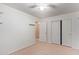 Bedroom with ceiling fan and double door closet at 23780 W Tonto St, Buckeye, AZ 85326