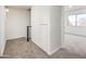 Clean hallway with carpet and doors to bedrooms at 4015 S 45Th St, Phoenix, AZ 85040
