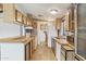 Full view of kitchen with ample counter space and appliances at 3330 E Main St # 440, Mesa, AZ 85213