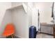 Spacious walk-in closet with shelving and hanging rods at 1560 E Melrose Dr, Casa Grande, AZ 85122