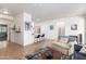 Open living area with a breakfast bar and comfortable seating at 1560 E Melrose Dr, Casa Grande, AZ 85122