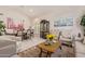 Elegant dining room with a large table and chandelier at 4536 E Via Dona Rd, Cave Creek, AZ 85331