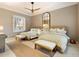 Guest bedroom with twin beds, checkered bedding, and a large mirror at 40 Biltmore Est, Phoenix, AZ 85016