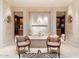 Elegant bathroom with freestanding tub, dual vanities, and marble finishes at 40 Biltmore Est, Phoenix, AZ 85016