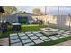 Cozy backyard with fire pit and artificial turf at 5753 N 31St Ln, Phoenix, AZ 85017