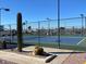 Well-maintained tennis courts are perfect for a game at 650 N Hawes Rd # 3404, Mesa, AZ 85207