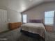 Bedroom with dresser, nightstands, and a comfortable bed at 650 N Hawes Rd # 3404, Mesa, AZ 85207