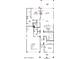Main floor plan showing gourmet kitchen and 3 car garage at 16172 W Alameda Rd, Surprise, AZ 85387