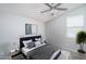Main bedroom with ceiling fan and neutral decor at 16172 W Alameda Rd, Surprise, AZ 85387