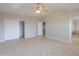 Main bedroom with a large closet and access to the bathroom at 1121 E Jahns Dr, Casa Grande, AZ 85122