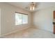Breakfast nook with tile flooring and a window with blinds at 1121 E Jahns Dr, Casa Grande, AZ 85122