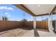 Private backyard with covered patio, perfect for relaxing at 7245 S 75Th Dr, Laveen, AZ 85339