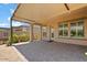 Large covered patio with access to backyard at 25807 N 19Th Gln, Phoenix, AZ 85085