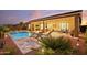 Stunning pool and patio area, perfect for outdoor entertaining at 15175 S 185Th Ave, Goodyear, AZ 85338