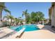 Inviting turquoise pool with diving board at 19422 N 67Th Ln, Glendale, AZ 85308