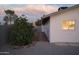 Charming backyard features a small tree and gravel landscaping at 5818 N Granite Reef Rd, Scottsdale, AZ 85250